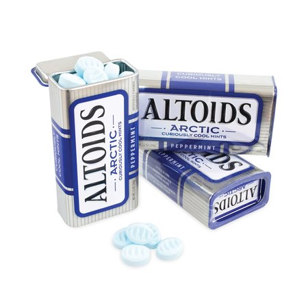 ALTOIDS Arctic Peppermint Mints, 12 oz, PK8, 8PK 876774